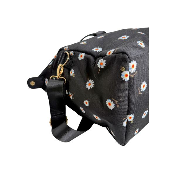 Alice and Olive Black Daisy Duffel bag - Picture 6 of 8